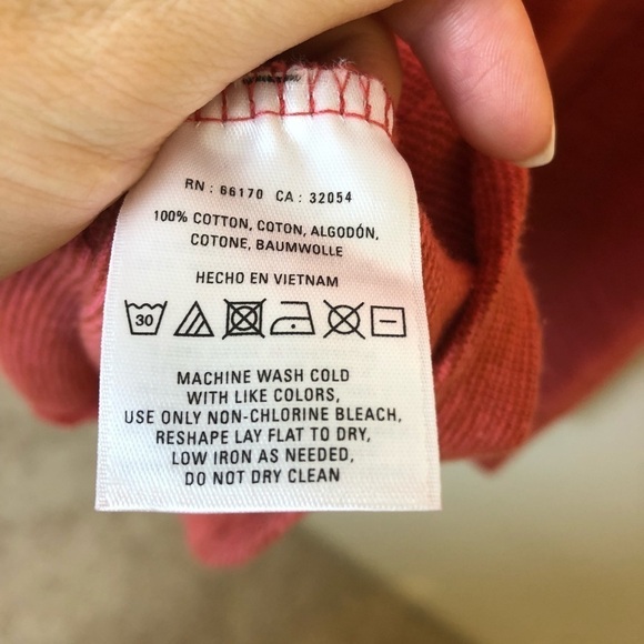 Anthropologie Deletta Orange Pathed Seams Blouse​​​​​​ - Picture 6 of 7